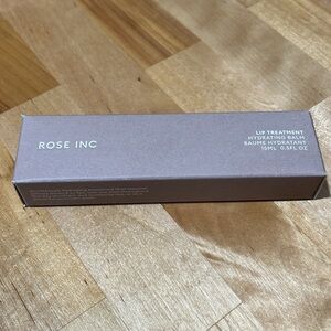 Rose Inc LIP TREATMENT HYDRATING LIP BALM clear lip oil lip gloss